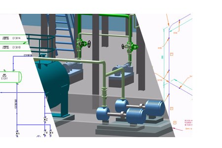 P&IDs, pipework and piping isometrics in one go