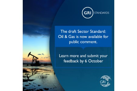 First GRI Sector Standard: transparency on oil and gas sector impacts 