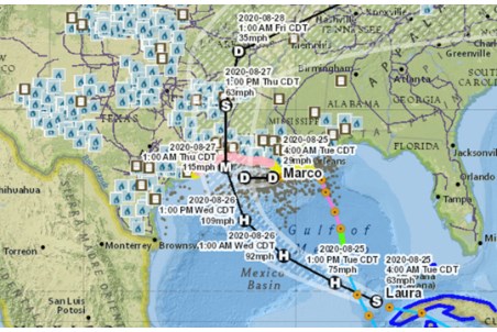 EIA’s mapping system shows energy infrastructure at risk from hurricanes and wildfires