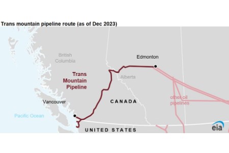 Trans Mountain pipeline expansion reportedly 95% complete