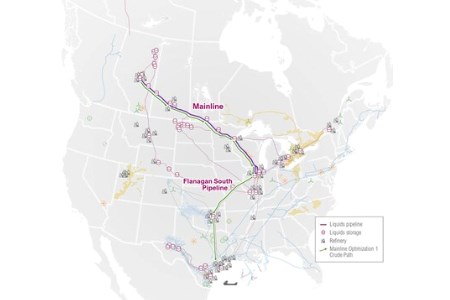 Enbridge approves US$1.4 billion expansion across its Mainline and Flanagan South systems
