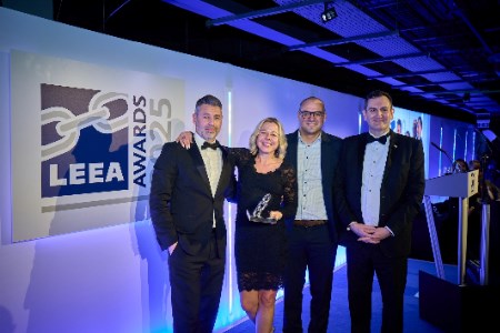 Winners lift their LEEA Awards and raise the industry