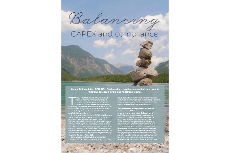 Balancing CAPEX and compliance